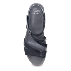 Dansko Addyson Black Glazed Leather -Dansko Shoe Store 1611500200 VIT