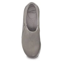Dansko Patti Taupe Burnished Suede -Dansko Shoe Store 4353152015 VIT