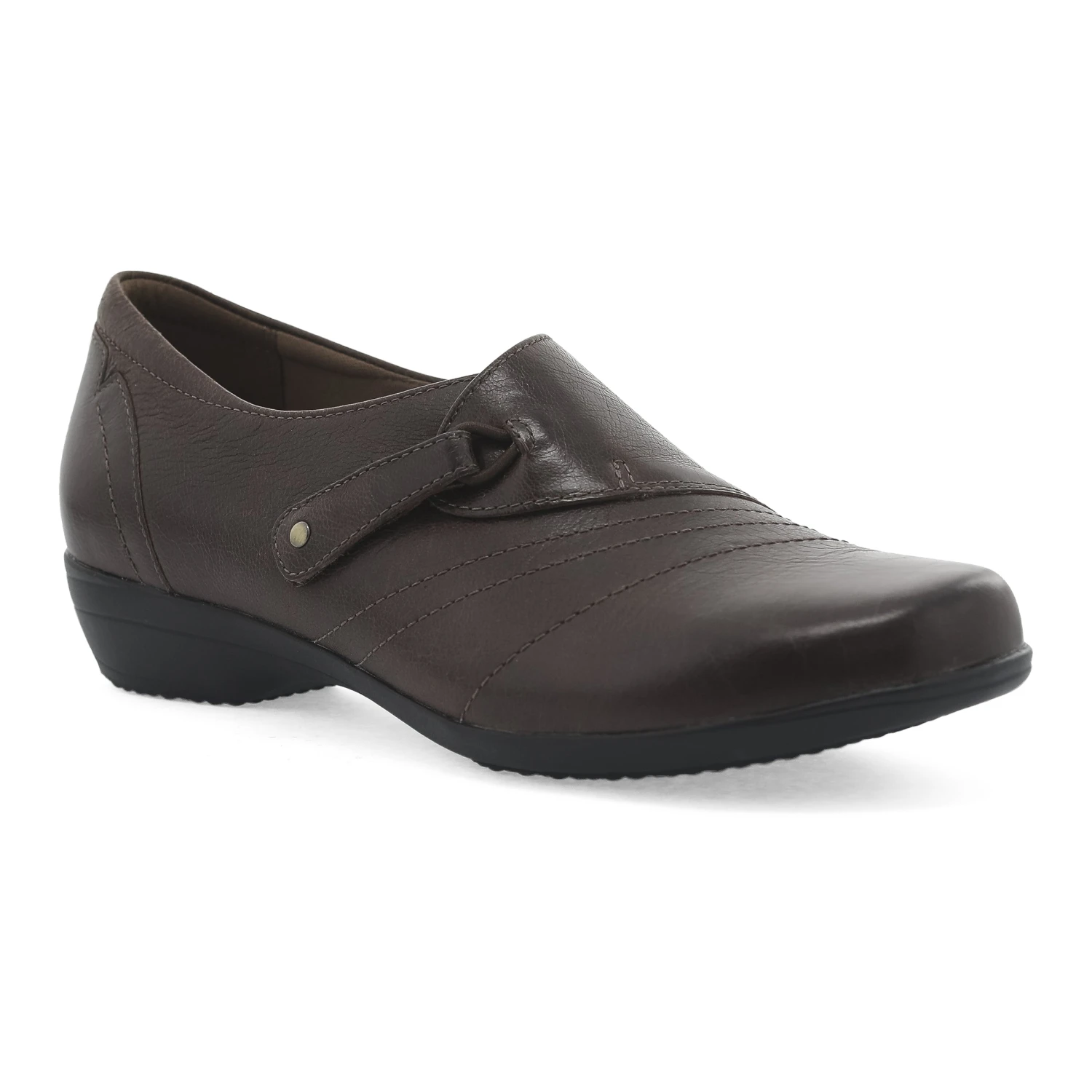 Dansko Franny Chocolate Burnished Calf 3 Dansko Franny Chocolate Burnished Calf
