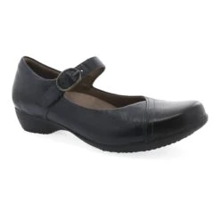 Dansko Fawna Navy Burnished Calf