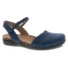 Dansko Rowan Navy Milled Nubuck 1 Dansko Rowan Navy Milled Nubuck -Dansko Shoe Store 6025755300 PRI