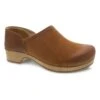 Dansko Brenna Tan Burnished Suede -Dansko Shoe Store 9431151600 PRI