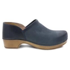 Dansko Brenna Navy Burnished Suede -Dansko Shoe Store 9431751600 VIS