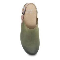 Dansko Merrin Olive Burnished Suede -Dansko Shoe Store 9605285300 VIT
