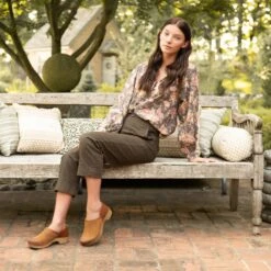 Dansko Brenna Tan Burnished Suede -Dansko Shoe Store Barnes PDP Brenna tan