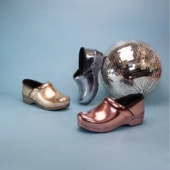 Dansko Professional Sky Chrome Metallic -Dansko Shoe Store F23 Professional Chrome Collection Flatlay 2400x2400 89737c90 9deb 4f89 a591 e5aadec564d6